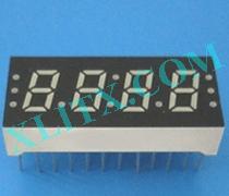 Red Ultra Bright LED 7 Segment Display 0.3 inch 0.3" Four Digit Common Anode CA