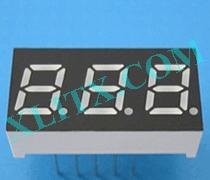 Red Ultra Bright LED 7 Segment Display 0.3 inch 0.3" Three Digit Common Anode CA