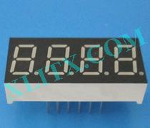 Red Ultra Bright LED 7 Segment Display 0.36 inch Four Digit Common Anode CA
