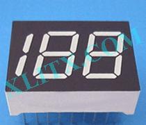 Red Ultra Bright LED 7 Segment Display 0.5 inch 0.5" Three Digit Common Anode CA 0.50inch