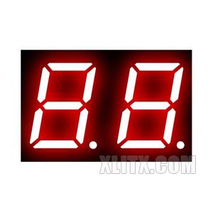 3291BS - 0.39-inch Red 2-Digit CA LED 7-Segment Display