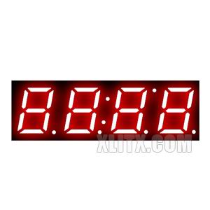 CL3942BH - 0.39-inch Red 4-Digit CA LED 7-Segment Display