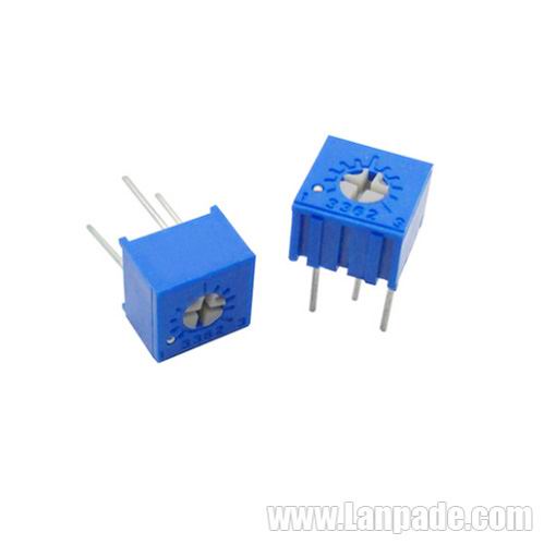 2K Ohm 3362P-202 Square Single Turn Trimming Potentiometer Trimpot Variable Resistors 100PCS Lot