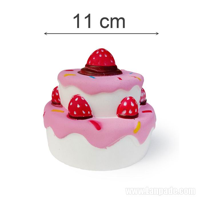 Double Layer Cake Squishies Large Squishy Strawberry Slow Rising Big Jumbo Toy DHL Free Shipping