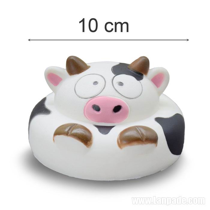 Squishy Bun Milk Cow Squishies Jumbo Slow Rising Toy Big Fragrance Rebound Bread DHL Free Shipping