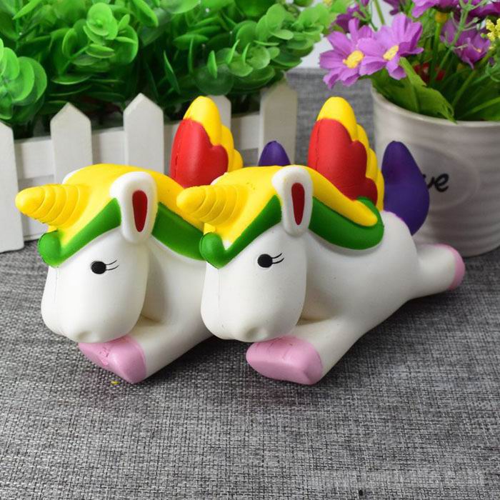 Unicorn Squishy Perfume Slow Rising Scented Fidget Squeeze Toys Cute Lovely Soft Gift Decoration Free Shipping