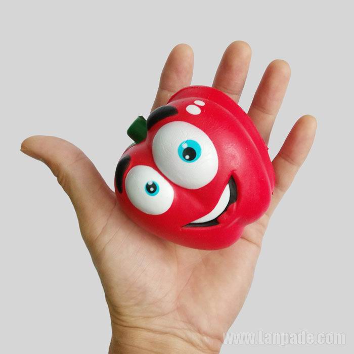 Vegetable Squishies Chilli Squishy Pepper Jumbo Slow Rising Fruit Squeeze Green Toy Simulation DHL Free Shipping