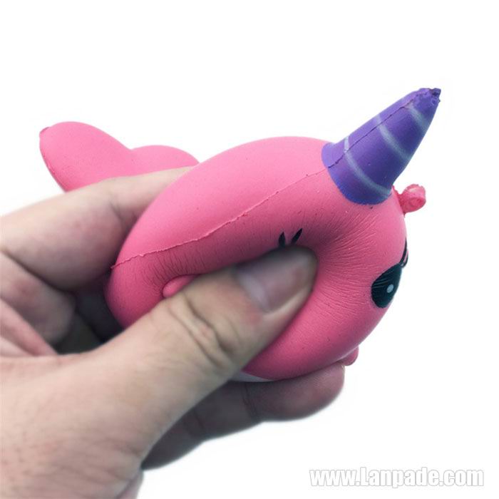 Whale Pink Blue Squishies Unicorn Fidget Jumbo Cartoon Soft Toys Scent Squishy Simulation Relaxation Children Free Shipping