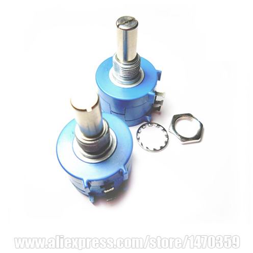 3590S-2-503L 50K Ohm Wirewound Potentiometer Multi turn 3600 bushing Sealed Potenciometro 100PCS Lot